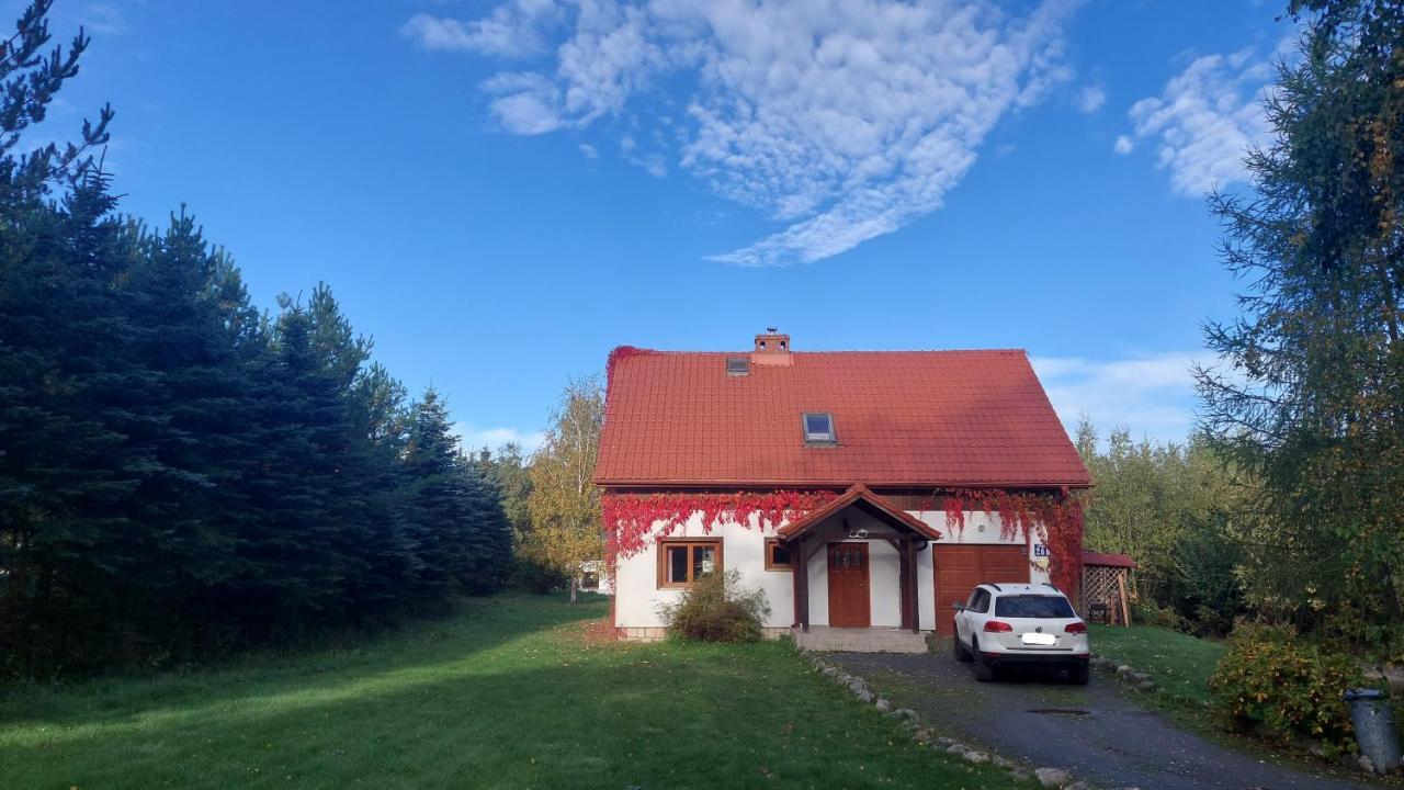 Dom Na Pstraznicy Villa Kudowa-Zdrój Exteriör bild