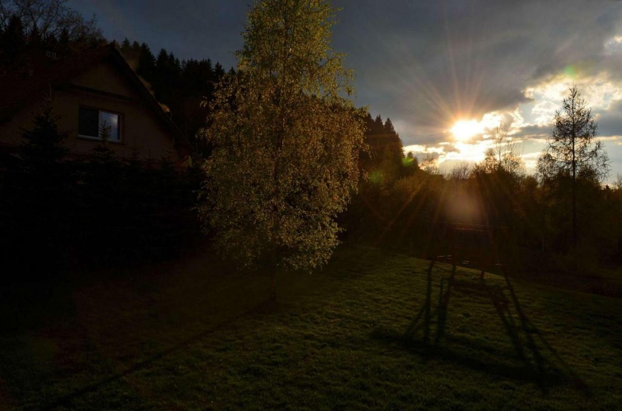 Dom Na Pstraznicy Villa Kudowa-Zdrój Exteriör bild